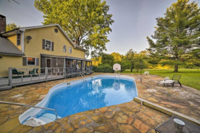 Dayton Home with Pool and Deck on 37 Private Acres!